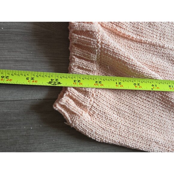 Vintage Chaus Woman Pink Knit Sweater 3X - Picture 5 of 6